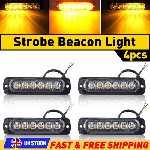 4pcs led amber recovery - led,