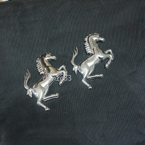 Chrome left horse - left,