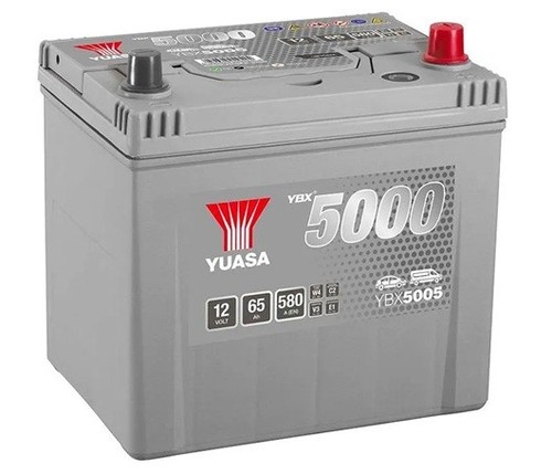 Ybx5005 12v 65ah yuasa silver - 65ah,