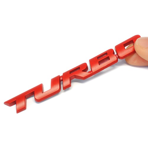 1piece metal turbo - 3d, logo