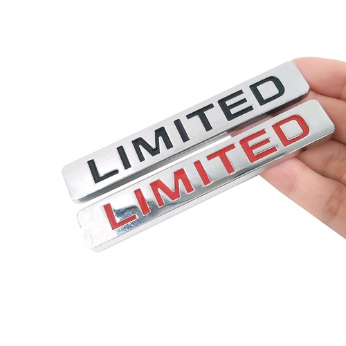 Limited edition logo metal - 3d,