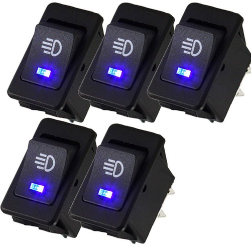Fog light rocker - 5x, toggle