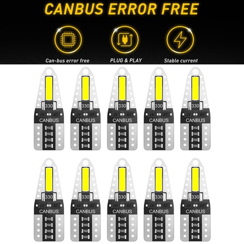 T10 car bulbs led error - car, 99%error