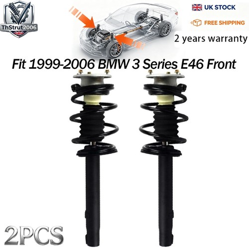 Front complete shock strut - 2×front,
