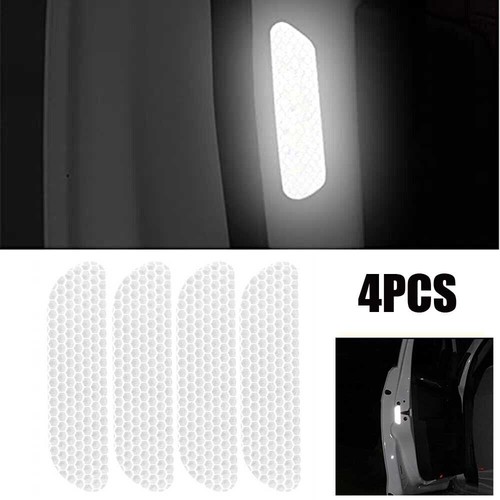 White sticker reflective - white,