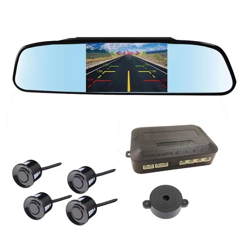 Car mirror monitor rear - mirror,