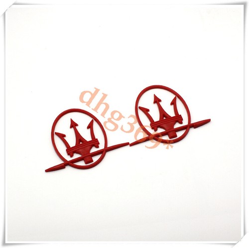 2pc for maserati side - side, red