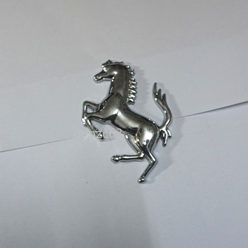 Horse right silver chrome - horse,