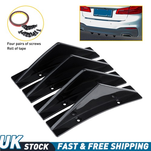 Shark fin car rear bumper - 4x,