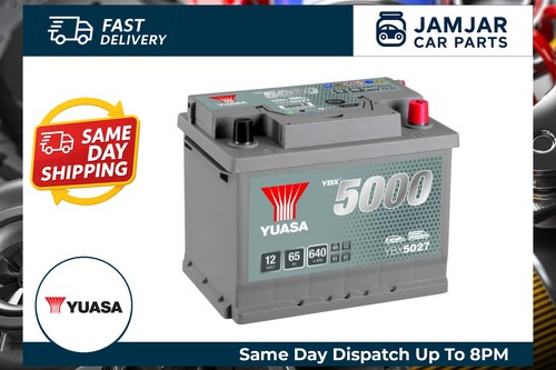 Yuasa car battery ybx5027 - battery, 12v