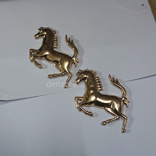 Gold chrome right - gold, horse