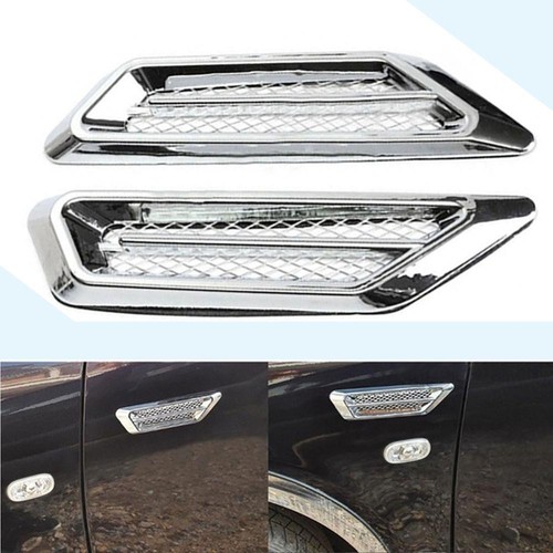 Chrome car air flow fender - chrome,