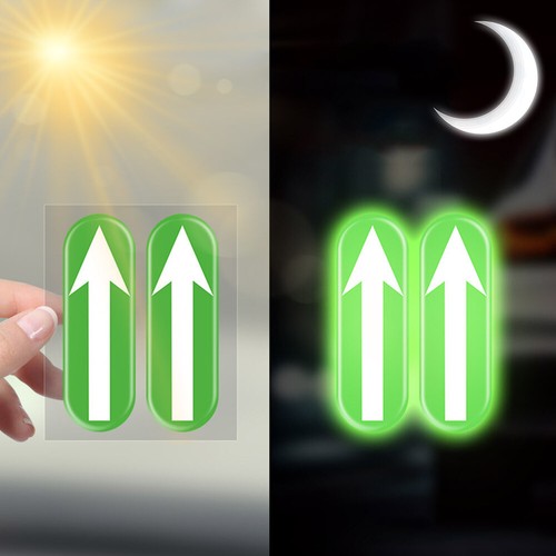 Glow dark car - 4×,