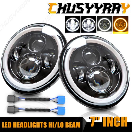 Pair inch round halo led - round,