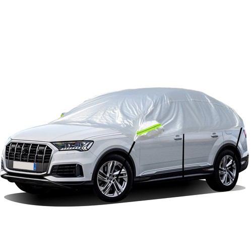 Half car cover top roof - half, sun
