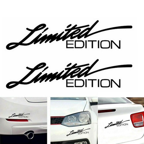 2pcs limited edition letter - limited,
