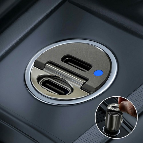 Black accessories port - black, usb
