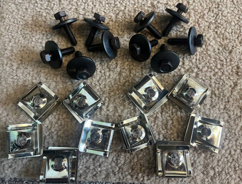 Peugeot undertray clips - peugeot,