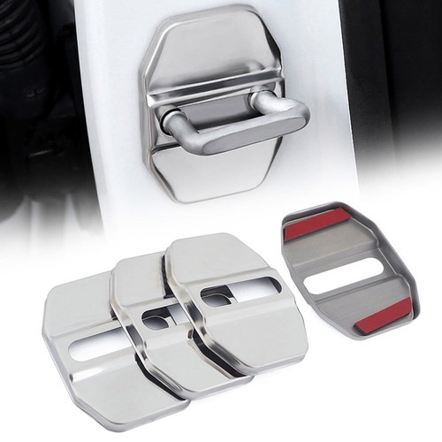 4pcs stainless steel car door - stainless,