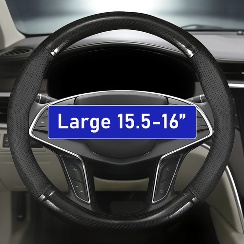 Carbon fibre steering wheel - carbon,