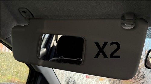 Car interior mirror glass - 2x,