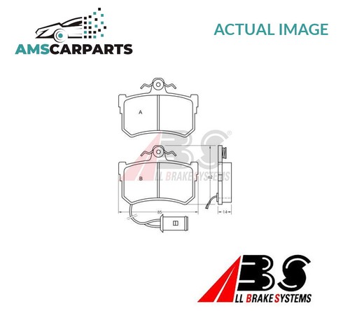 Brake pads set braking - brake, pad