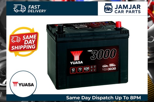 Yuasa car battery 12v 72ah - car,